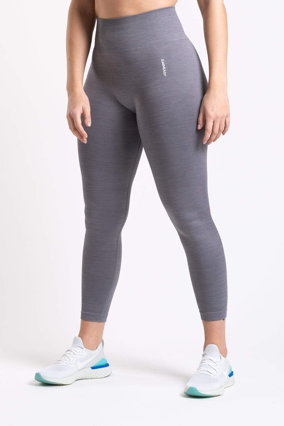 Reflex Sustainable Leggings - Lunar Grey | GAINEASY